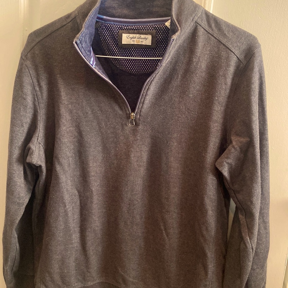 Mens 1/4 zip sweatshirt